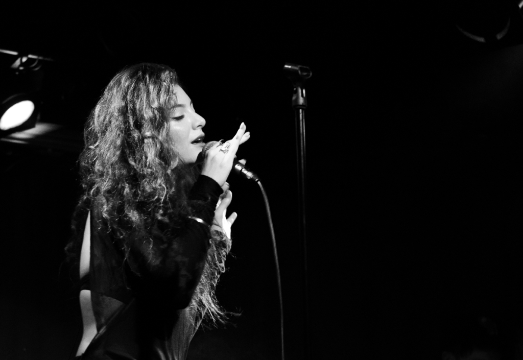 Lorde performs at Madame Jojos, London